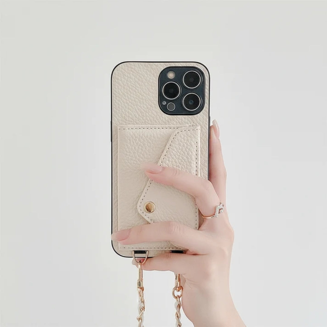 Telefoonhoesje voor iPhone - Met Praktische Pasjeshouder