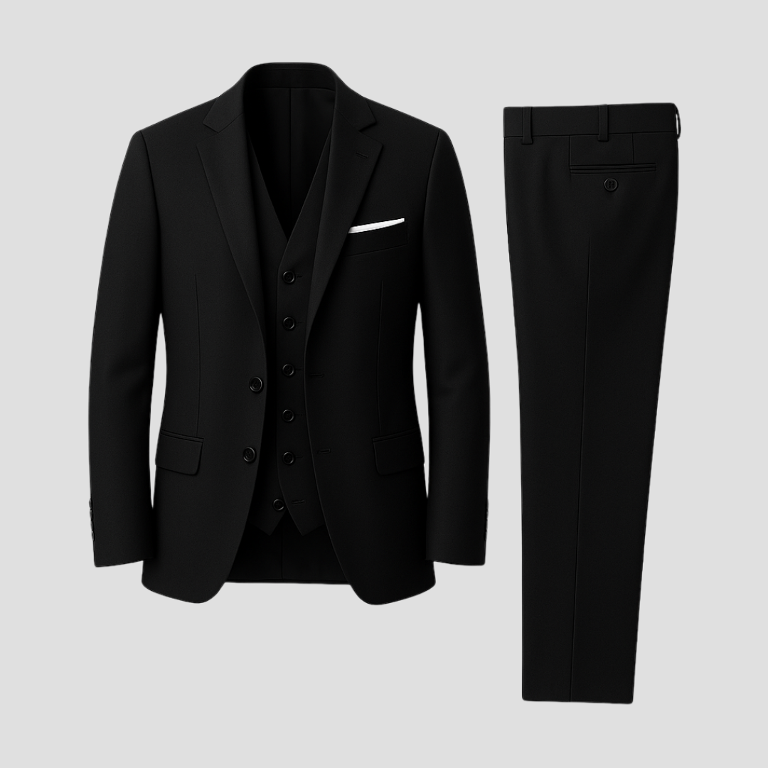 Driekleurig Slim Fit Mix Op Maat Gemaakt Herenpak voor Bruiloften en Bruidsjonkers