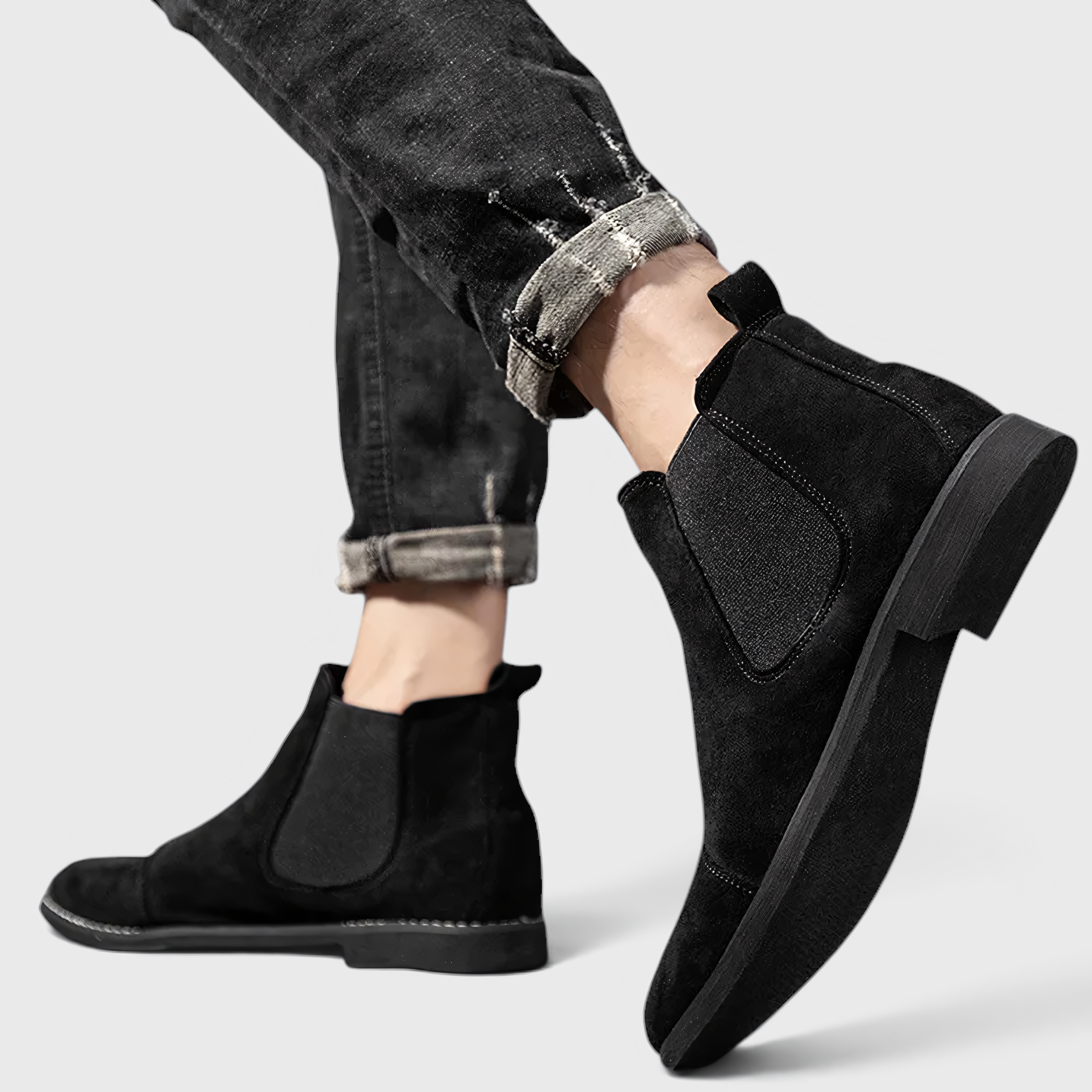 Heren Suède Chelsea Boots - Klassiek Design, Diverse Kleuren