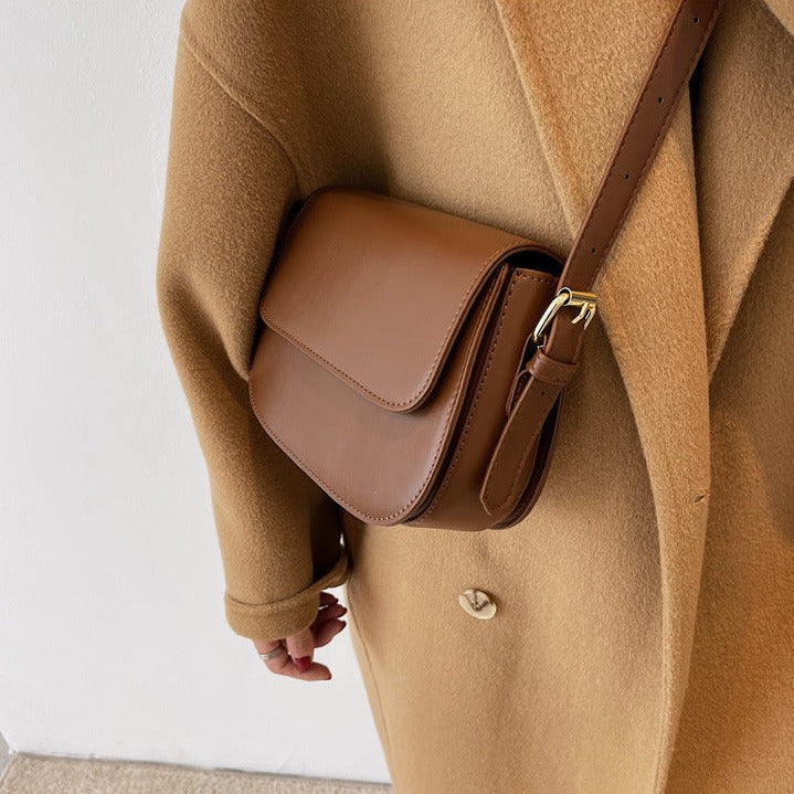 bags : Handgemaakte Elegante Tas Dames Leer - Bruin in van Pantino