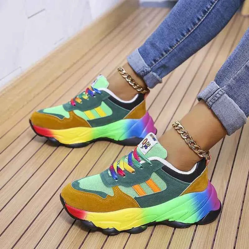 Sneakers : Dames Sneakers Romy - Orthopedisch, Lichtgewicht & Comfortabel met Schokabsorberende Zool in van Pantinoshop