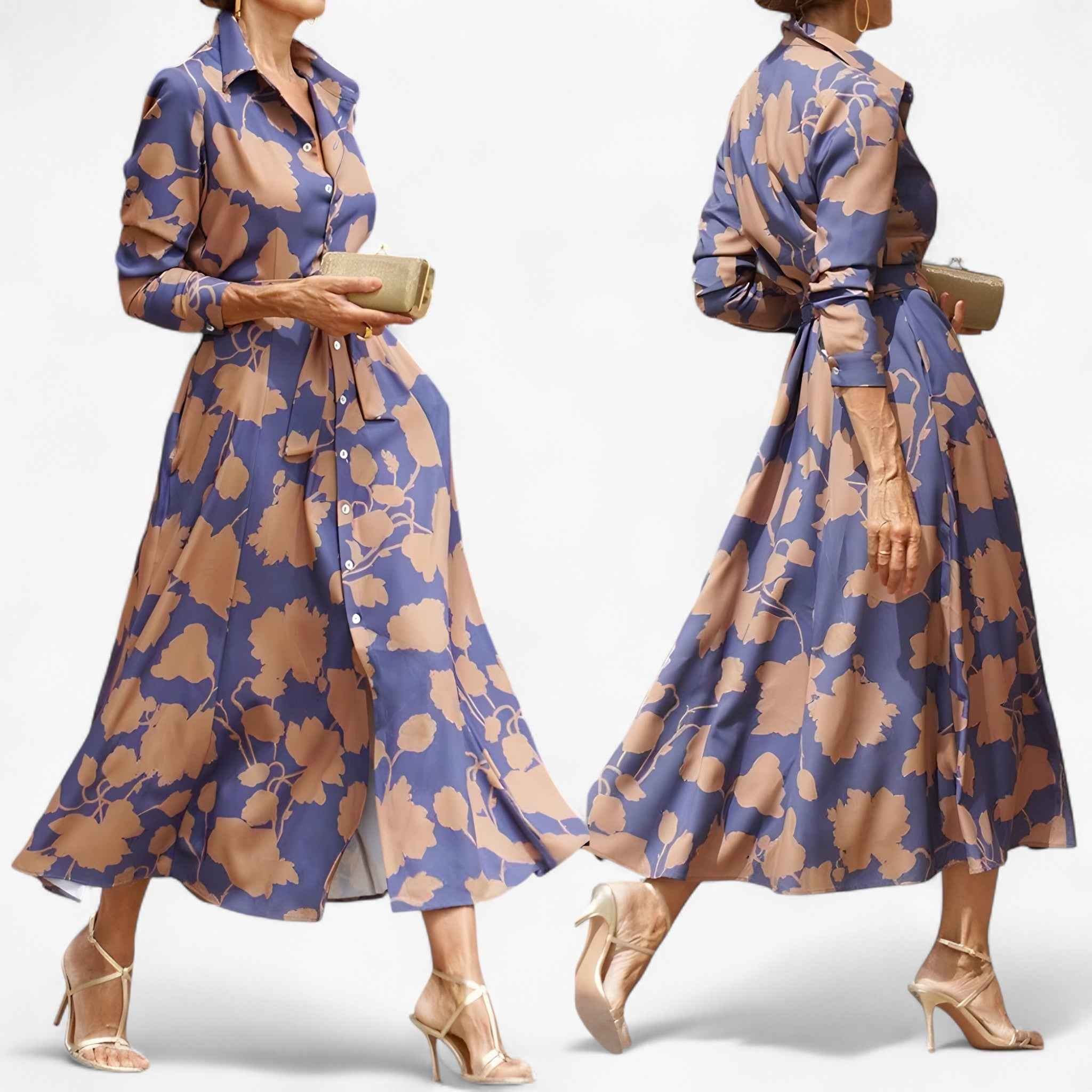 Dresses : Klassieke Overhemdjurk voor Dames - Hoge Kwaliteit, Snelle Levering in van Pantino