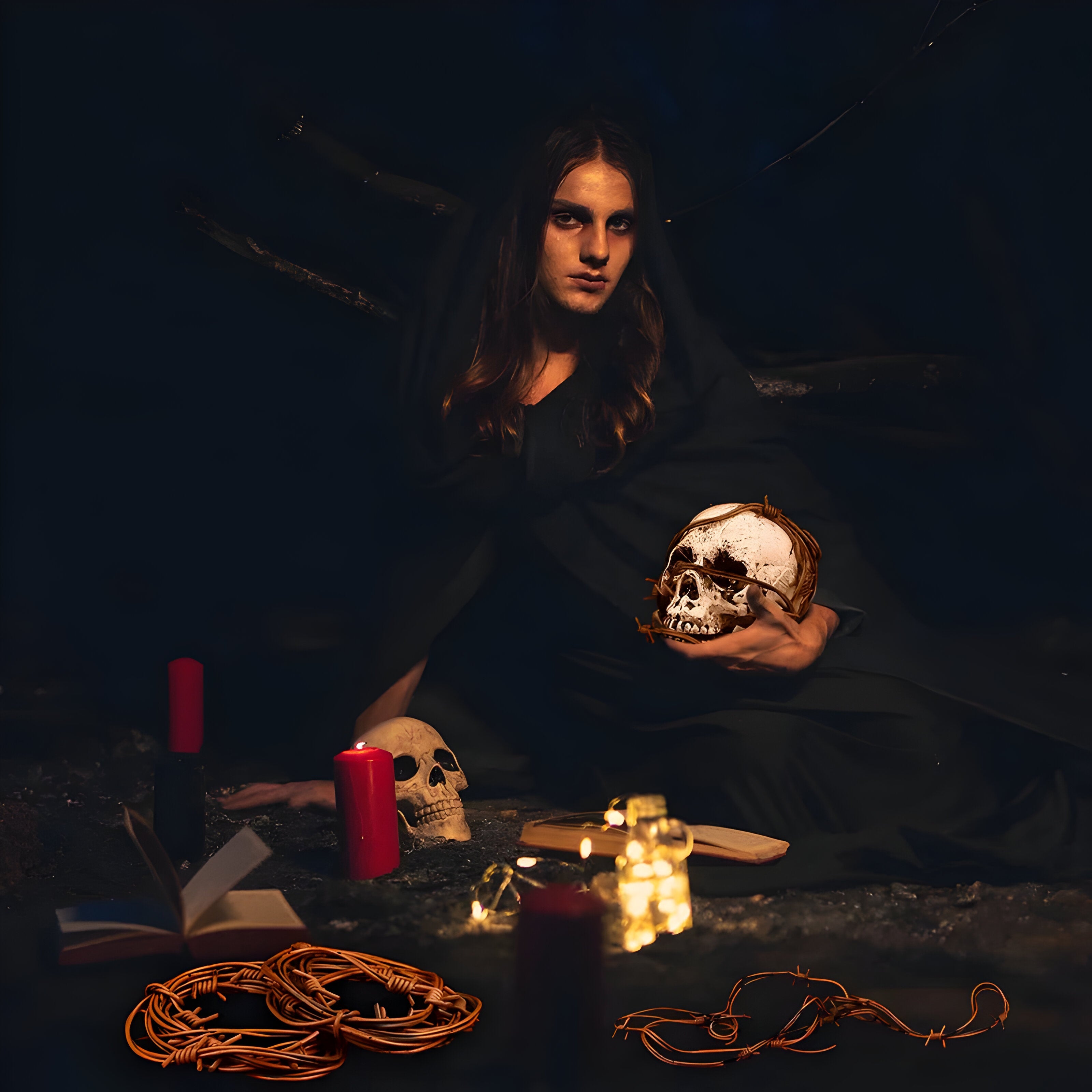 home & garden : Roestige Prikkeldraaddecoratie - Westerse Sfeer voor Halloween in van Pantino
