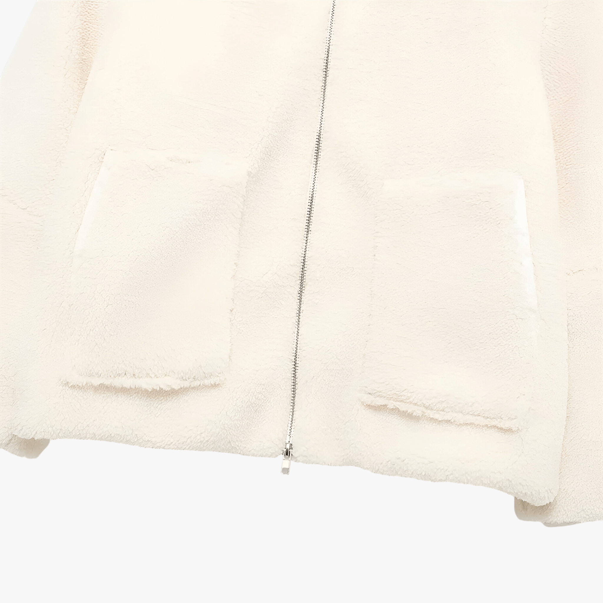 Jacket : Jas Dames Beige - Lange Damesjas met Ritssluiting - Elegante Warmte in van Pantino