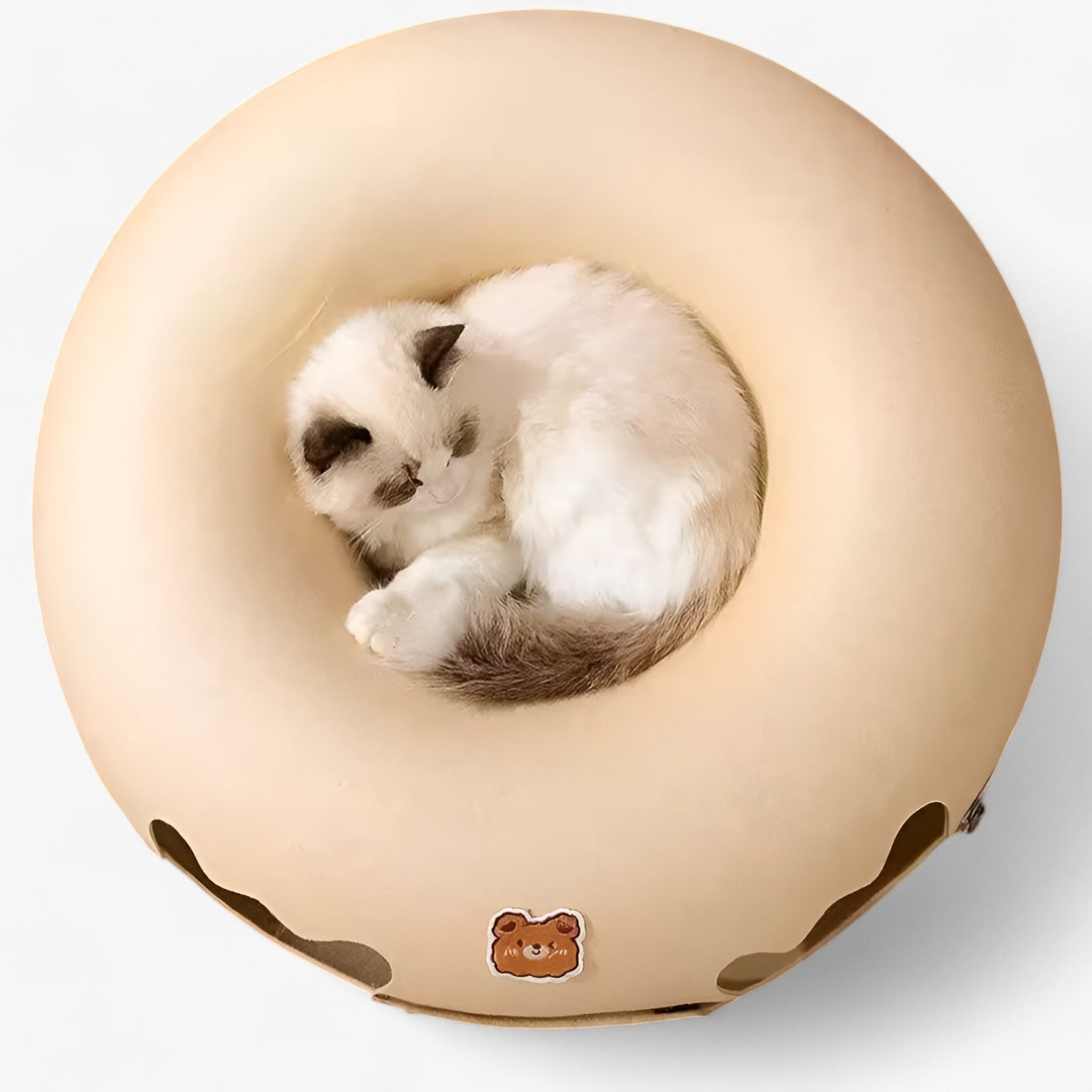 pets : Interactief Tunneltje Speelgoed voor Katten - Grijs in van Pantino