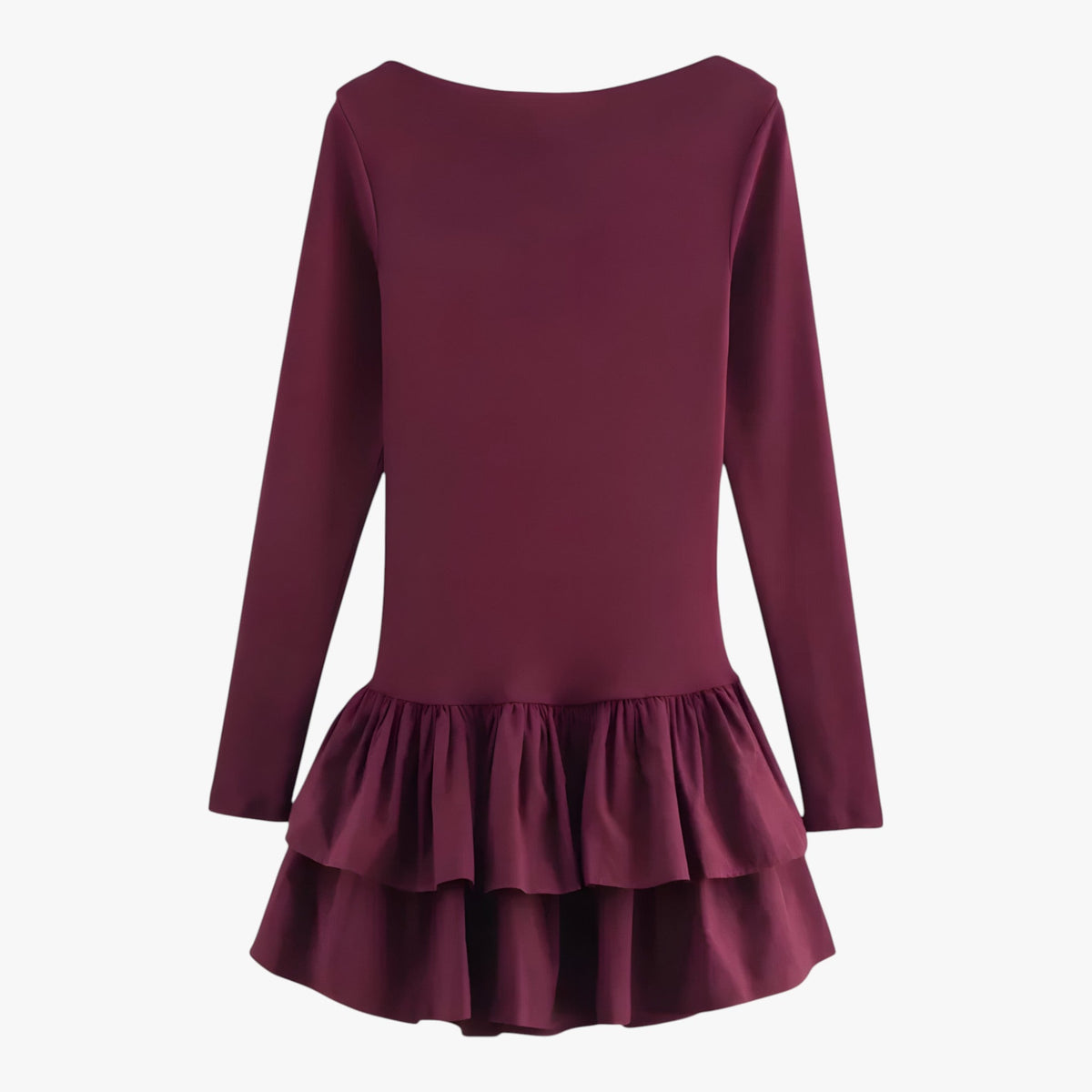Mini jurk met lange mouwen - Trend en stijl Dames