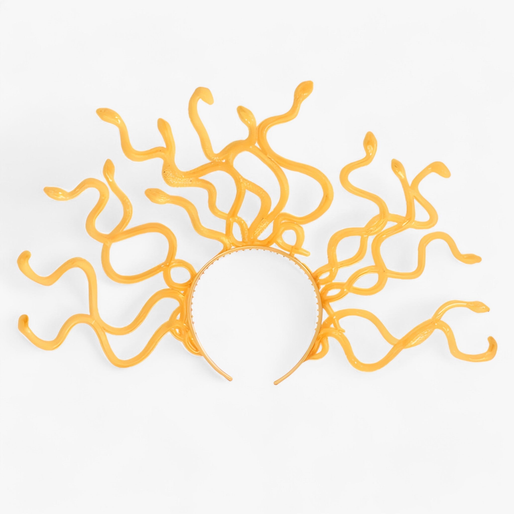 Headband : Snake Hoofdband - Cosplay Kostuum & Rave Party haar Hoop - Goud in Goud van Pantino