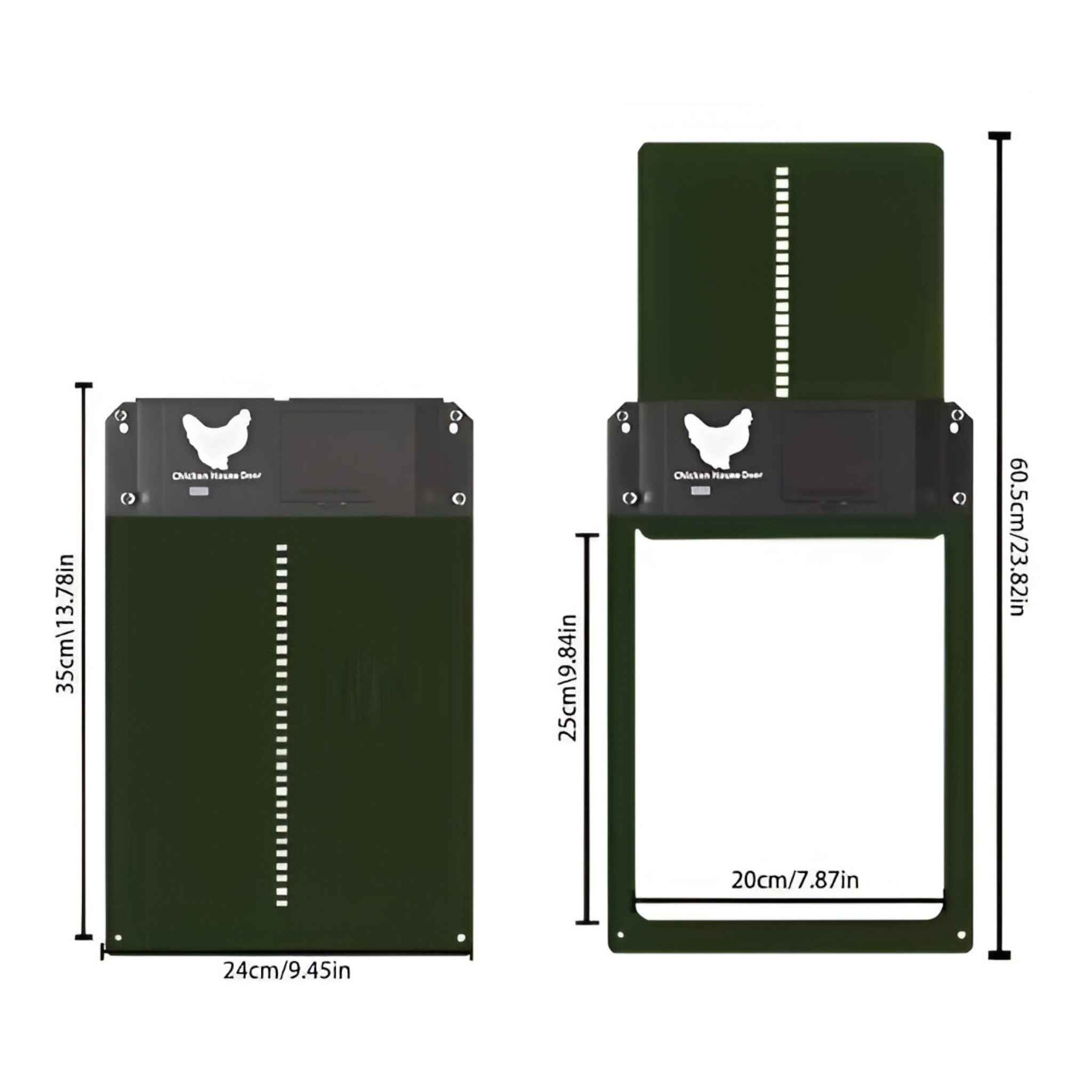 Chicken Coop Door : Automatische Solar Deur PRO+ voor Kippenhok - Lichtsensoren & Slimme Timer in van Pantino