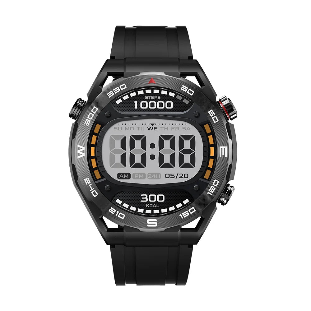 watches : Horloge Heren Zilver - Multifunctioneel Slim Herenhorloge - Zet Je Gezondheid op de Eerste Plaats in Zwart van Pantino