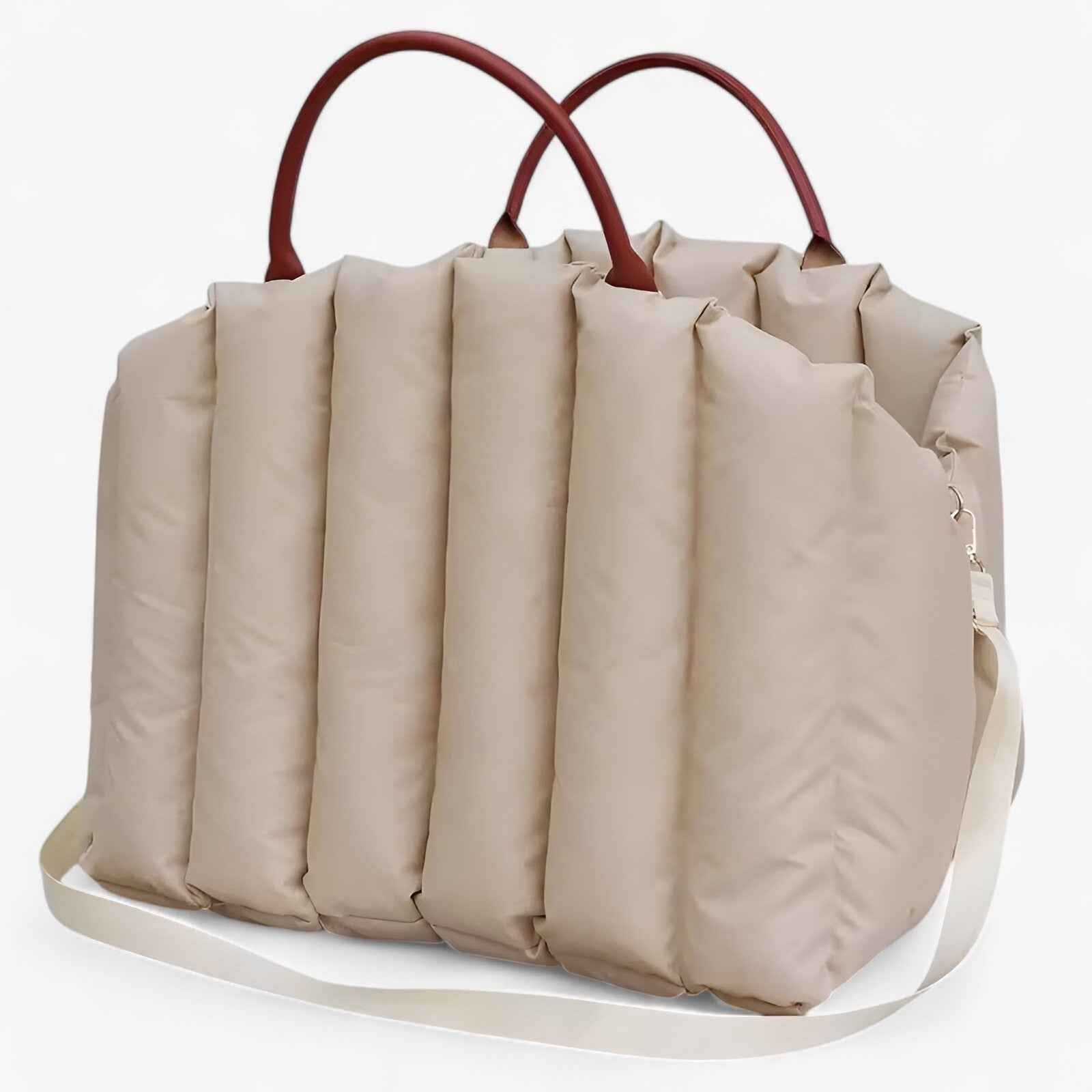 Pets & Supplies : Hondendraagtas Luxe en Warm voor Reizen, Klein Formaat, Zachte Vulling in licht kaki M 0.5-3kg van Pantinoshop