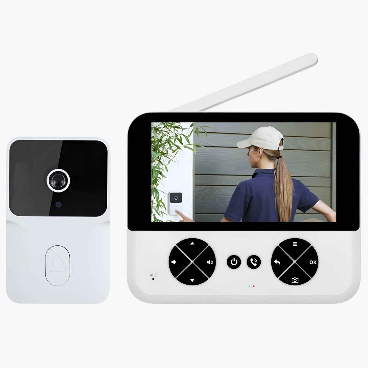 Gadgets : Draadloze videodeurbel - Veilig, helder en altijd verbonden in van Pantinoshop