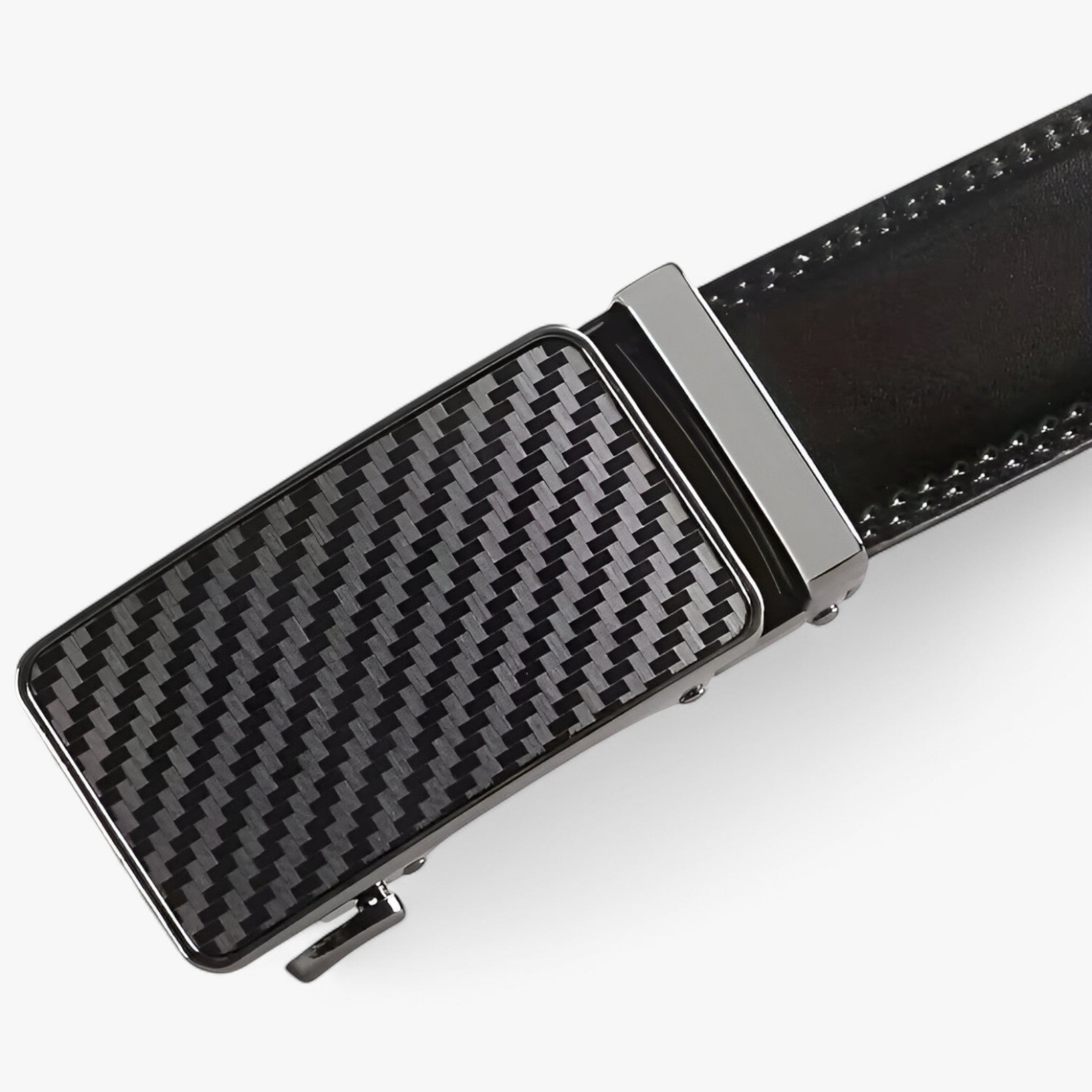 Belt : Verfijnde Leren Modebelt Heren Leer - Bruin in van Pantino