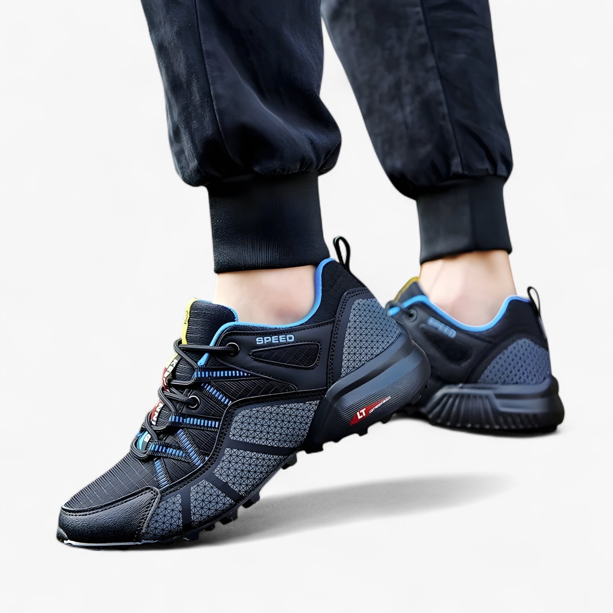 Heren waterdichte wandelschoenen met antislipzool