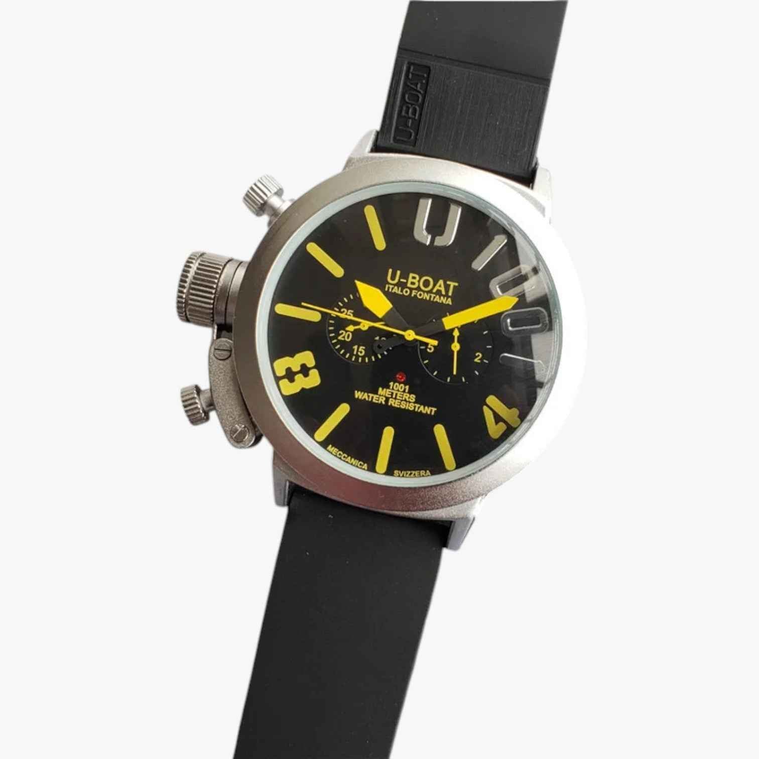 Watches : Stalen sporthorloge met siliconen band Heren in 6 Frankrijk van Pantinoshop