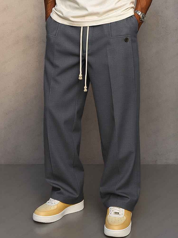 Men's Pants : Elvair Elegant Pants voor heren – Strakke, verfijnde stijl met dagelijks comfort in van Pantinoshop