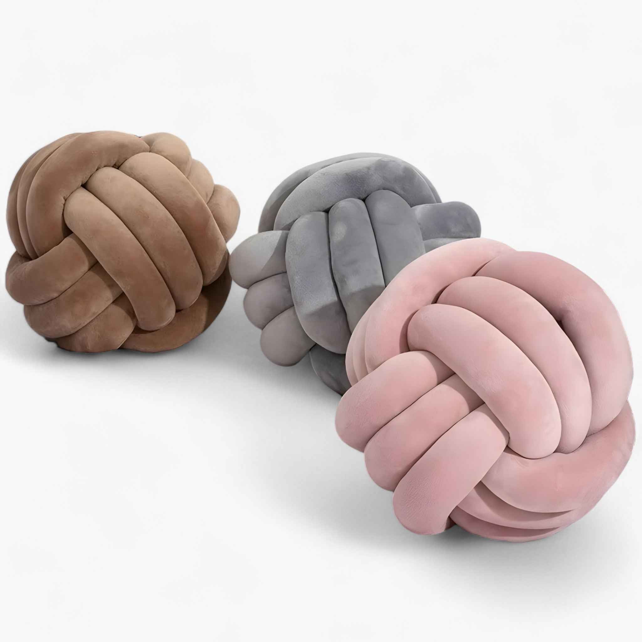 house & garden : Round Knot Pillow Cover - Cuddle and Decorative in