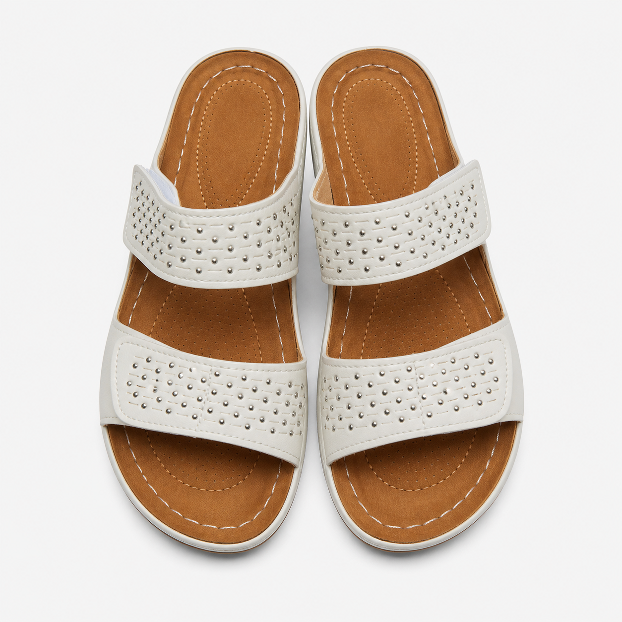 Illona | Sandali con zeppa – Comfort e stile combinati - €25 : Sandalen met sleehak - Comfort en stijl gecombineerd Leer Dames in van Pantino