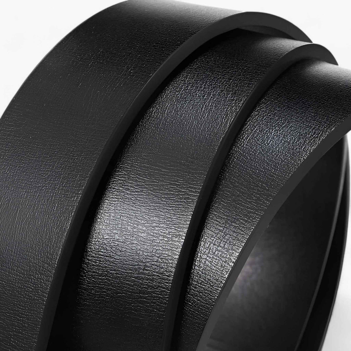 Men's Belt : Heren Klassieke Riem van Echt Zwart Leer - Elegant en Functioneel voor Elke Gelegenheid in van Pantinoshop