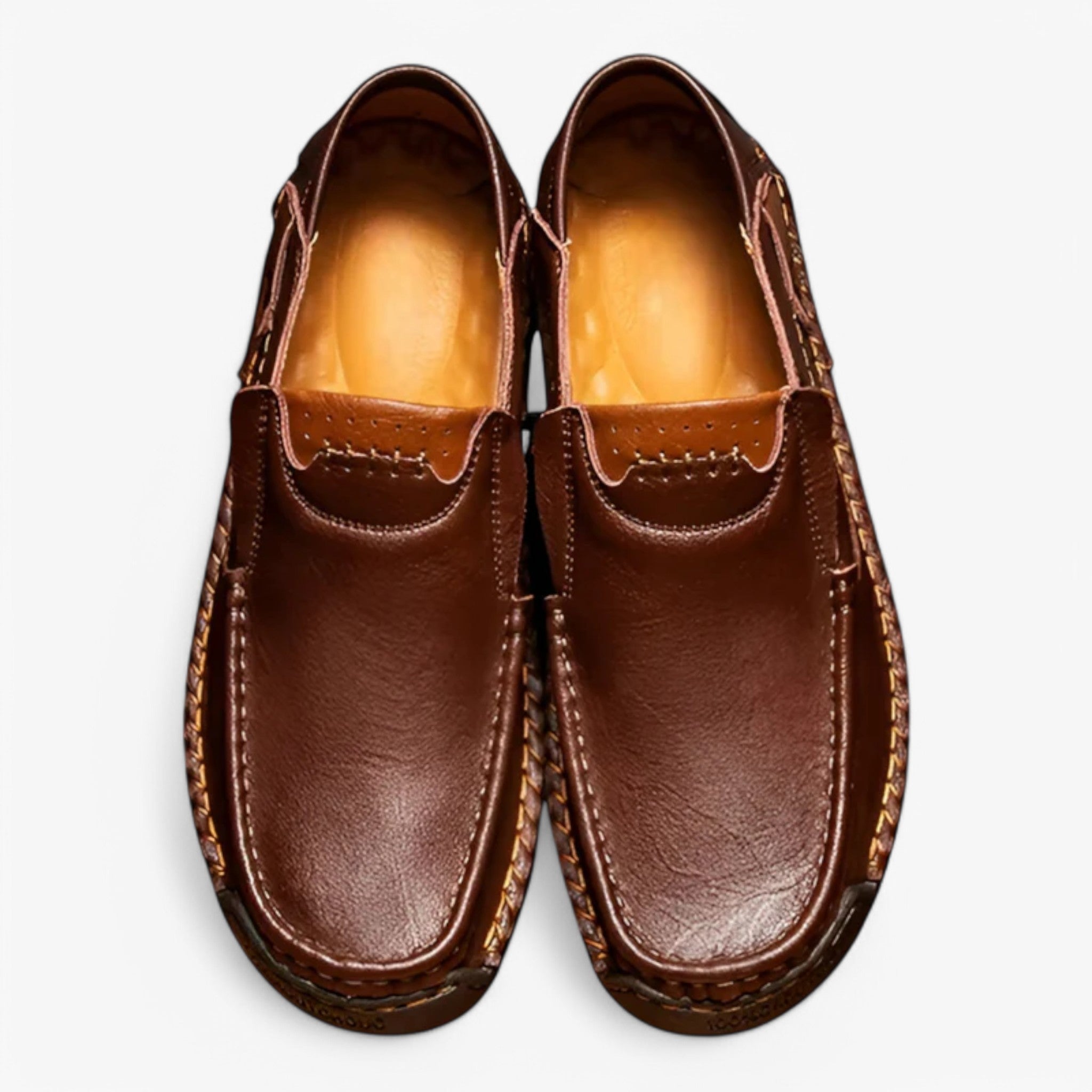 Mocassins Heren van Echt Leer Handgemaakt Ambachtelijk Elegant