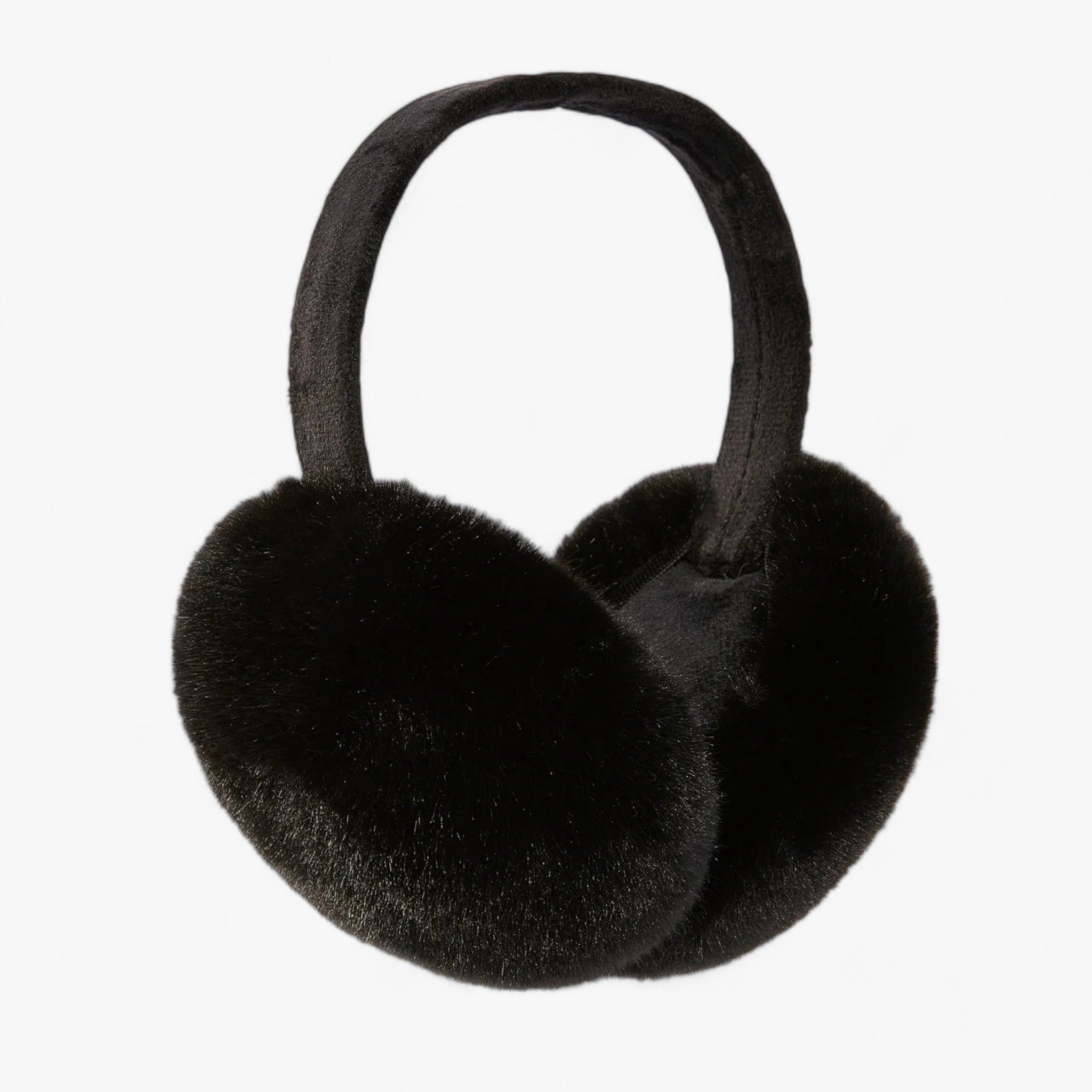 Earmuffs : Nepvachten in Kunstbont - Gezellige Winterwarmte - Zwart Wit in van Pantino