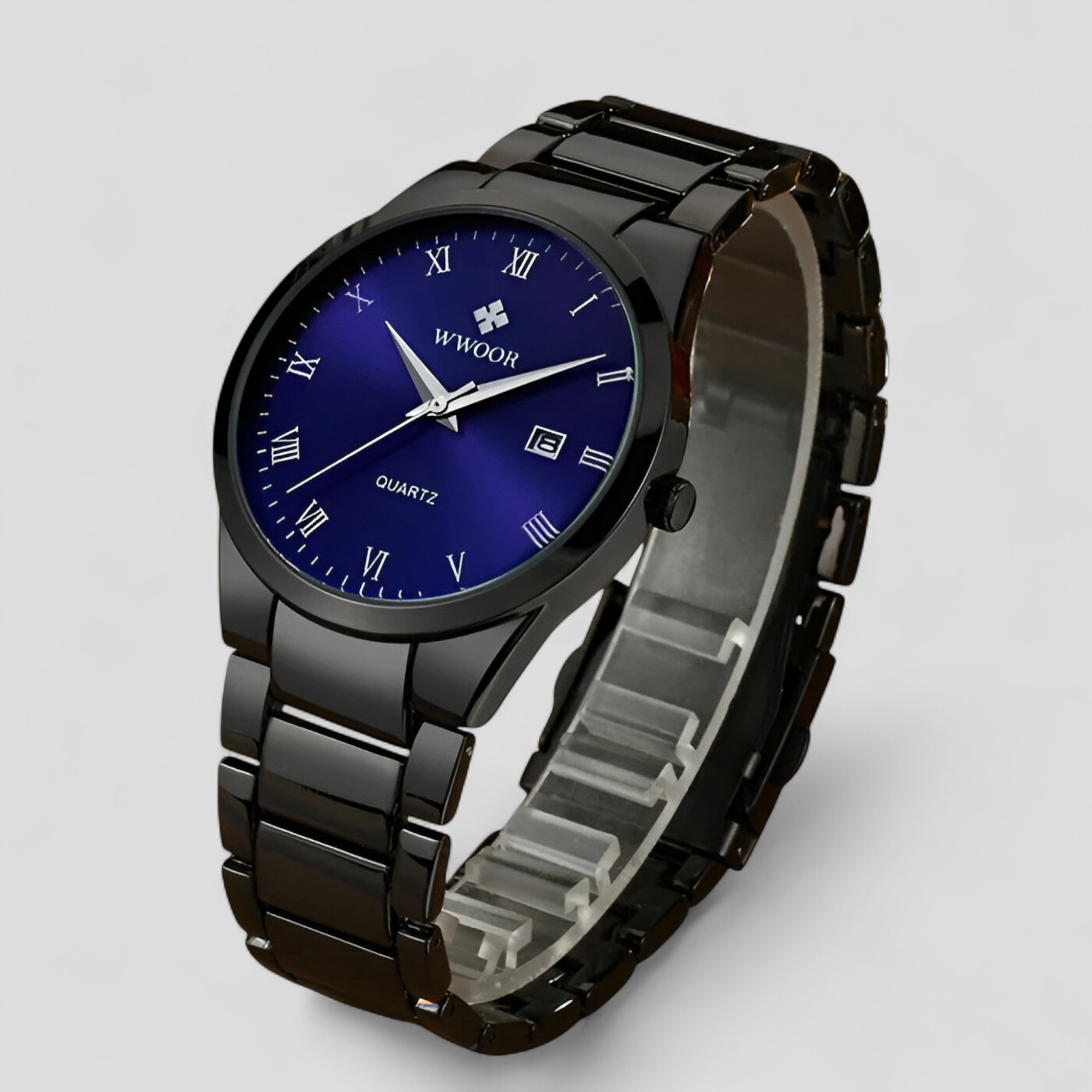 watches : Horloge Goud Goud met Doos - Elegant Quartzhorloge in van Pantino