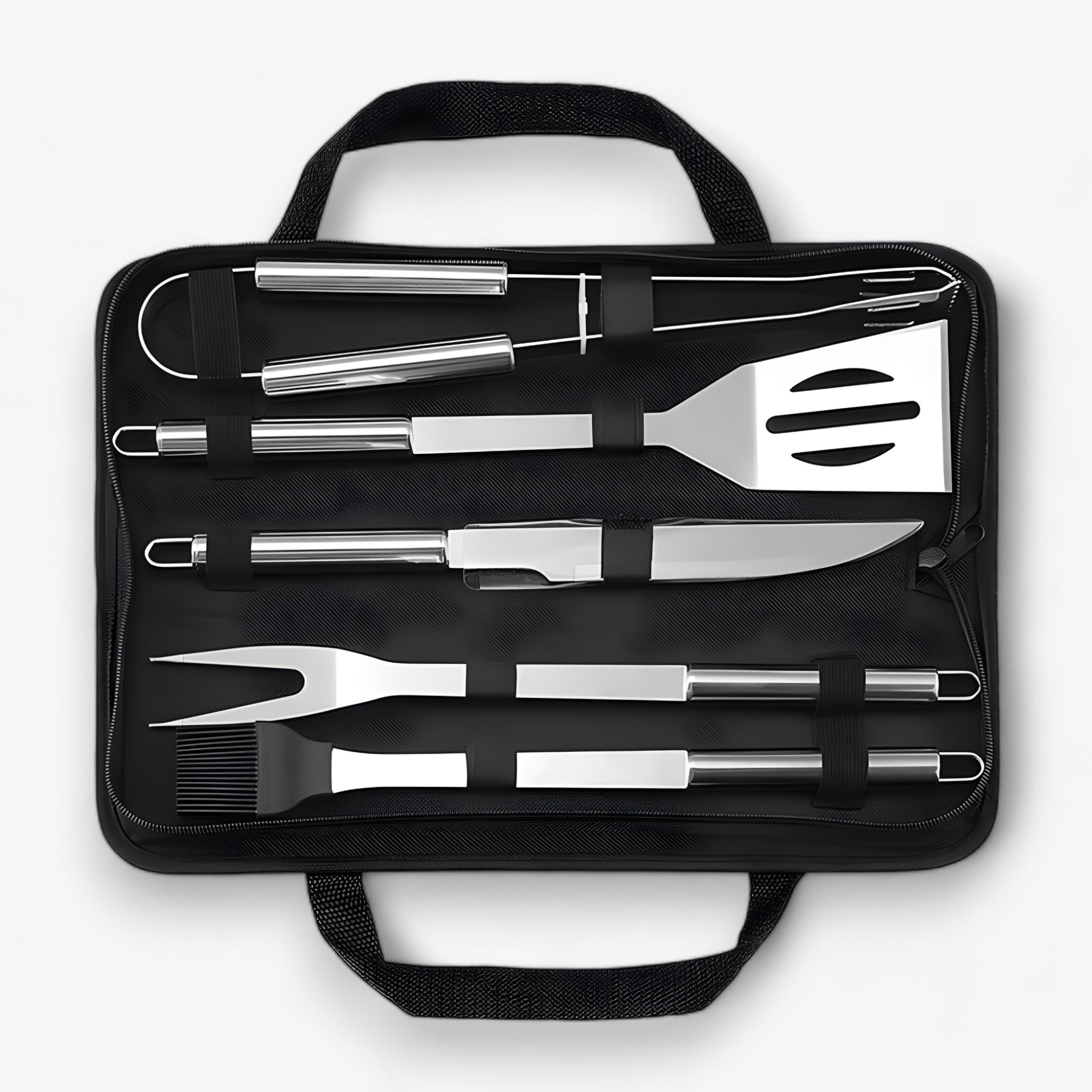outdoor equipment : BBQ Gereedschapsset Roestvrij Staal in van Pantino
