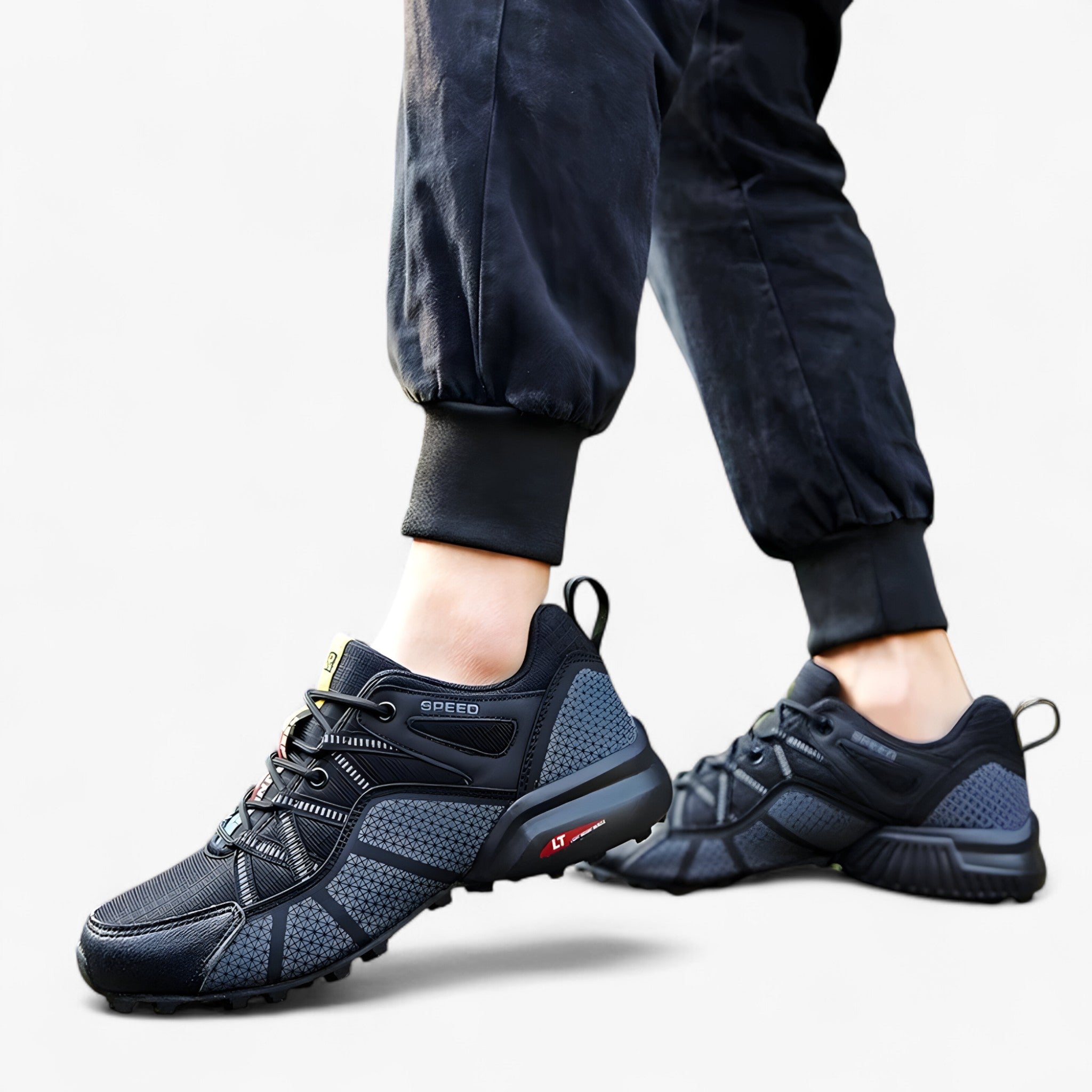 Heren waterdichte wandelschoenen met antislipzool