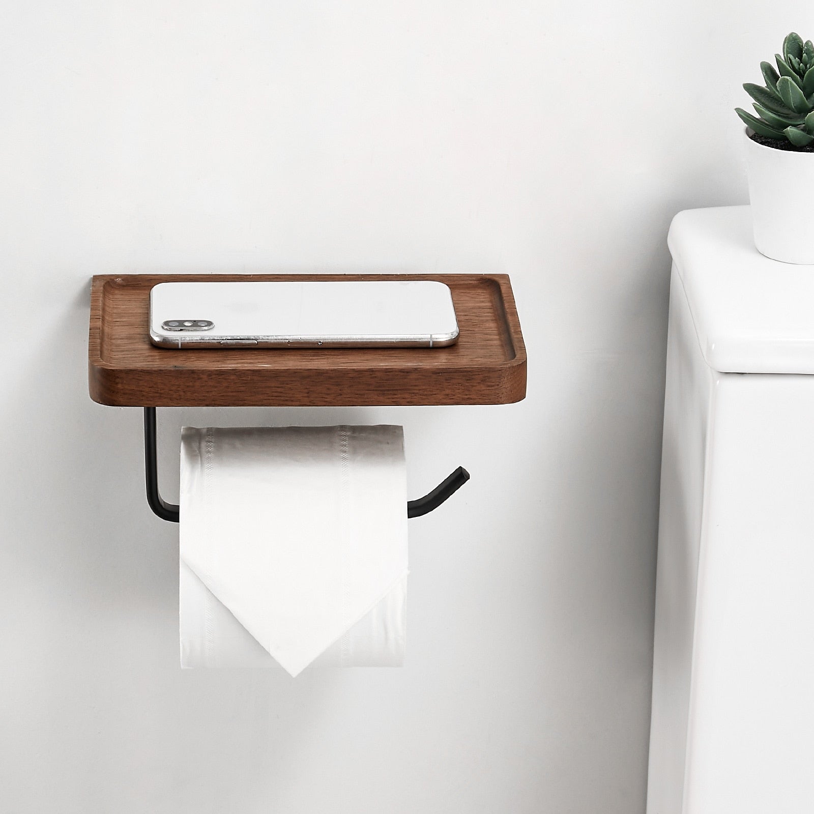 home & garden : Houten Toiletrolhouder - Hip & Handig in van Pantino