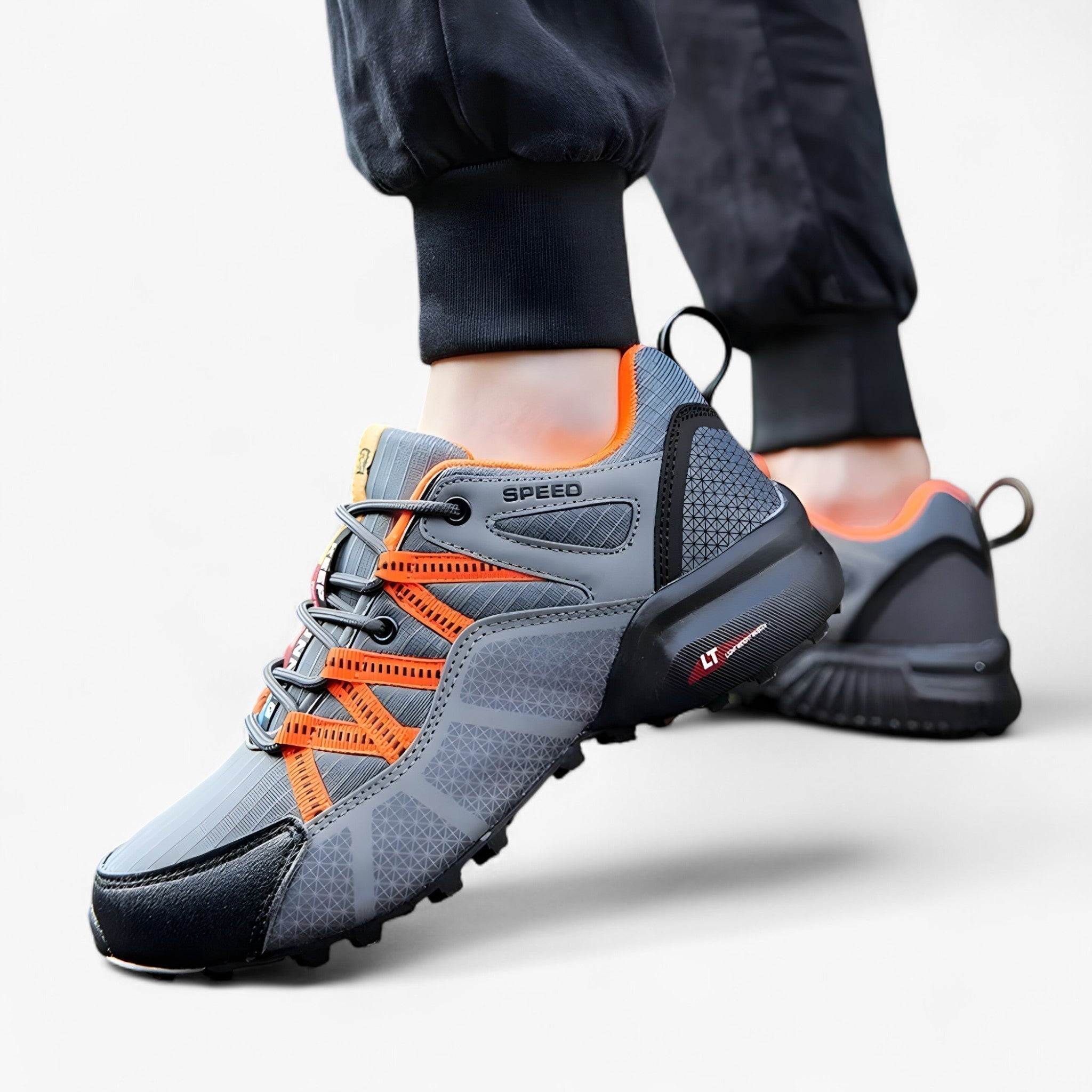 Heren waterdichte wandelschoenen met antislipzool