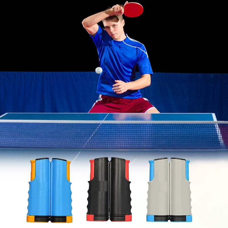 outdoor equipment : Portable Table Tennis Net Kant - Rood in van Pantino