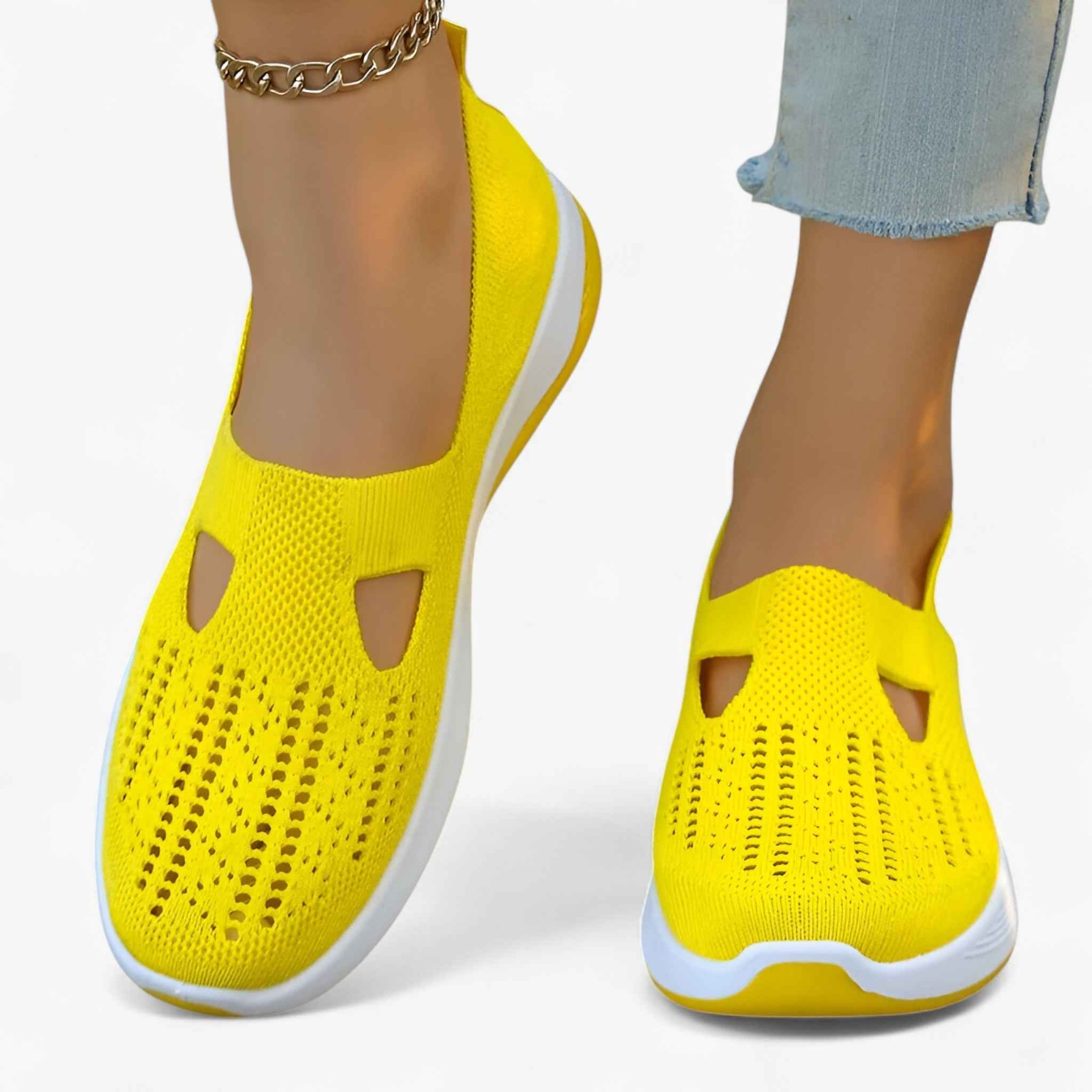 Damesschoenen van Denim Lichtgewicht & Comfortabel met Effectieve Demping