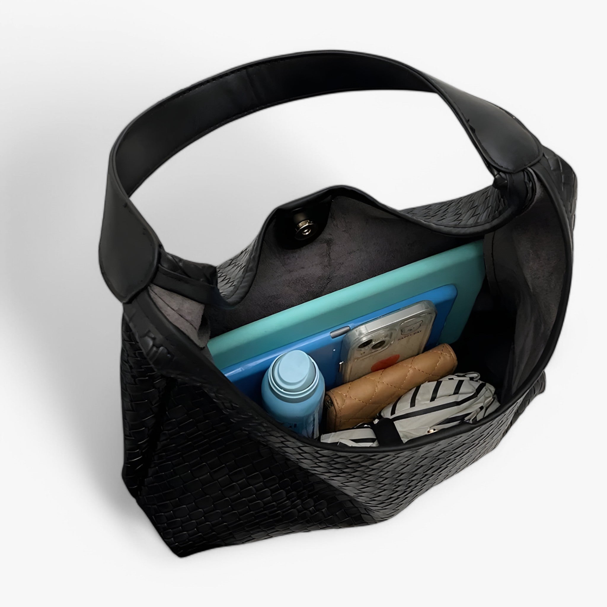 bags : Hobo Schoudertas Dames - Veelzijdig Zachte Leer Draagopties - PU-Leer in van Pantino