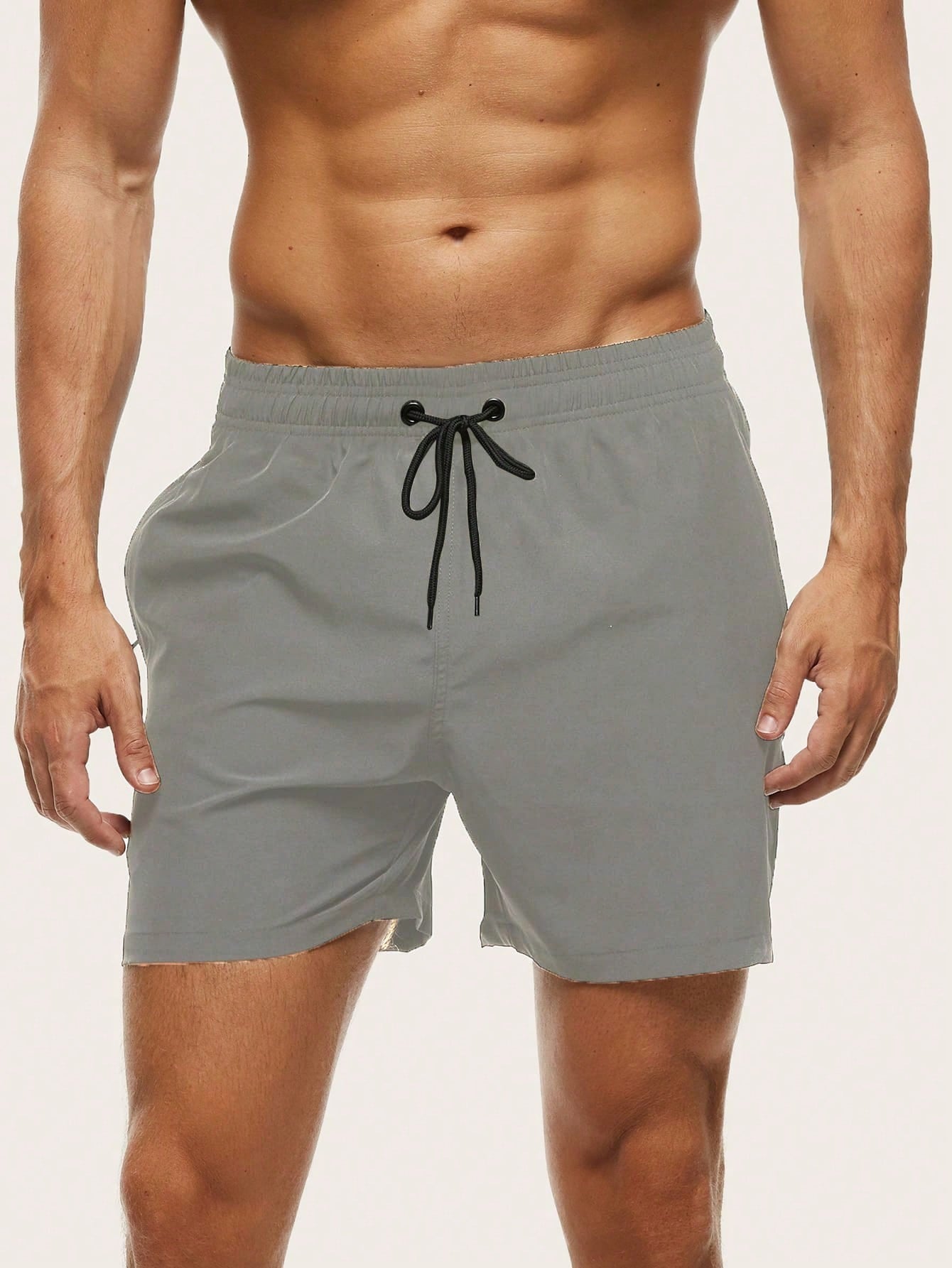 SS Heren Shorts : Zwembroek Heren | Sneldrogend & Flexibel Draagcomfort in Grijs van Pantinoshop