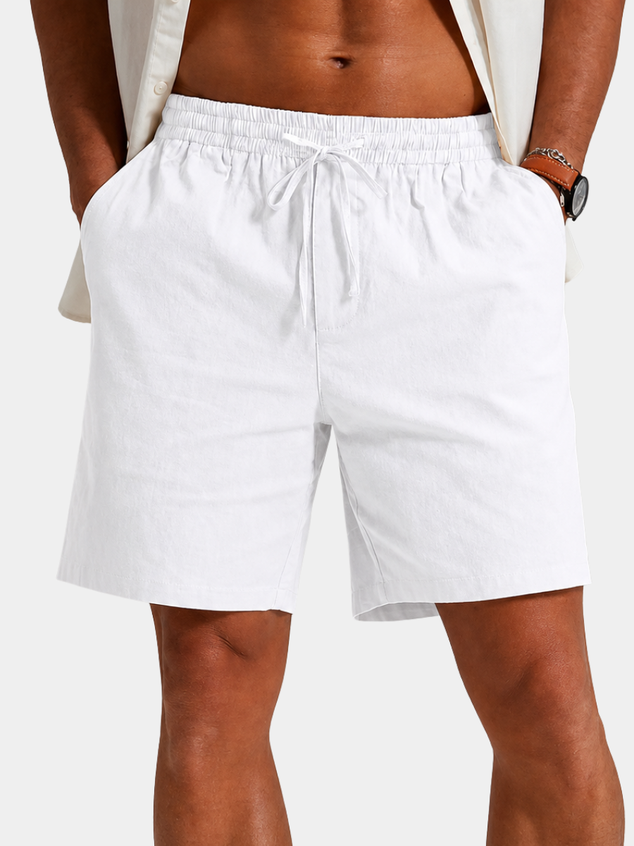 Heren Linnen Shorts - Klassiek, luchtig & comfortabel