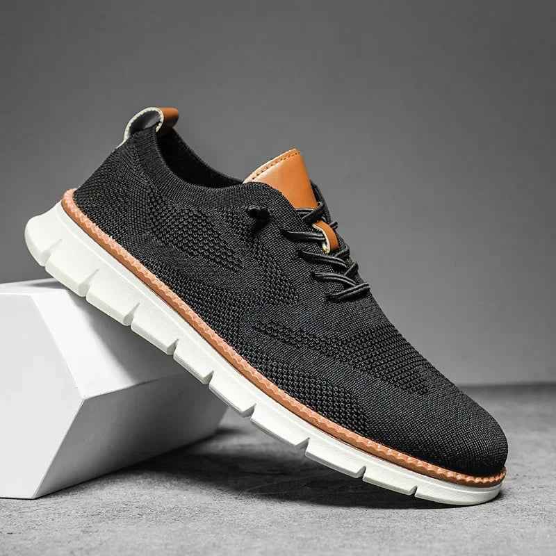 : Herenschoenen Comfortabel Kunstleer Ademend - Klassiek Design in Zwart van Pantinoshop