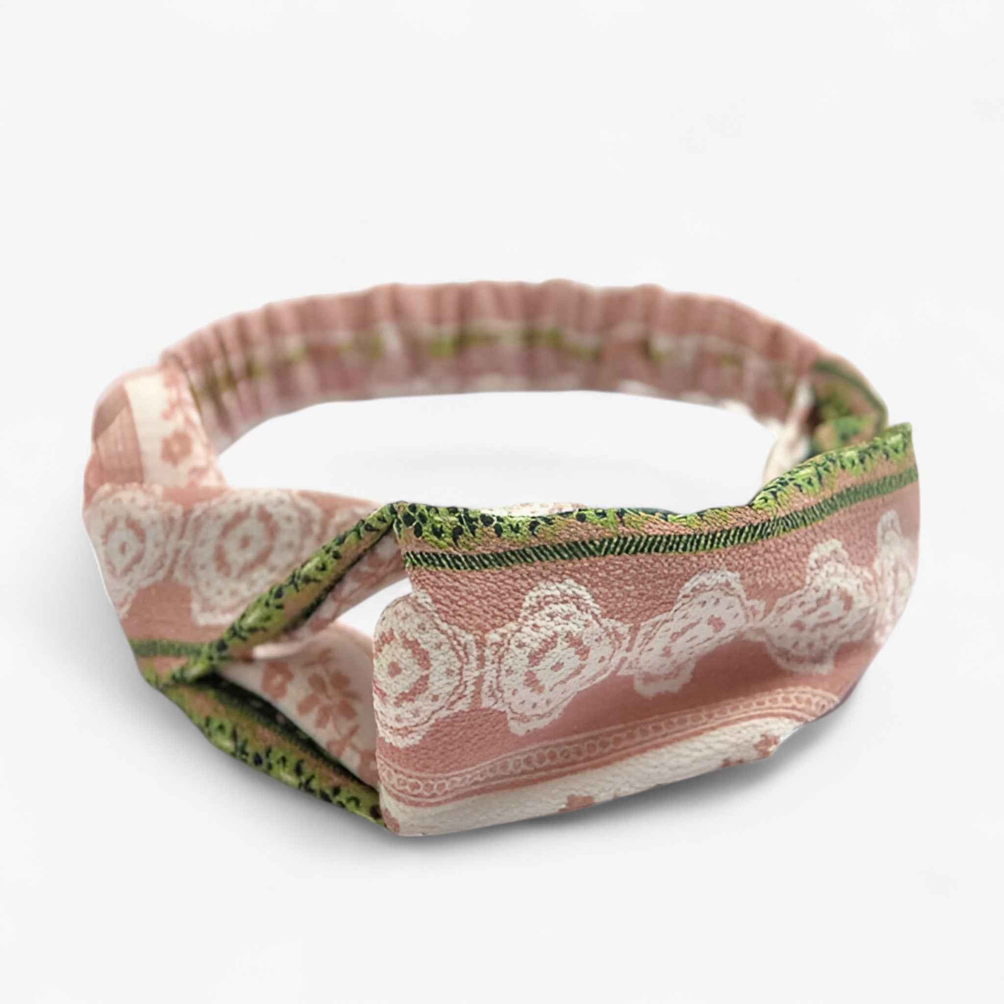 Fascia con stampa bohemien Bandana vintage - € : Bandana Haarband Dames Print Bohemien Vintage Bloemen Meerkleurig in van Pantino