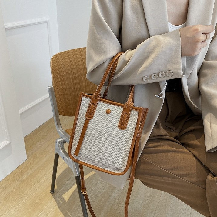 bags : Tote Bag Dames Blauw - Mini Classy - Kleine Handige Tas voor in van Pantino