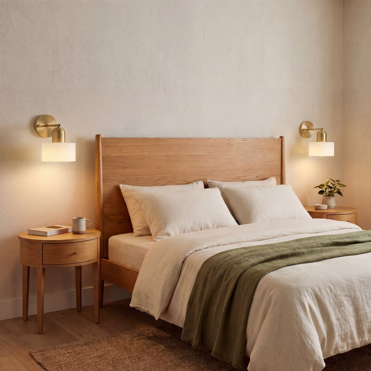 Bauhaus Gekleurde Glazen Wandlamp - Moderne Opbouwlamp