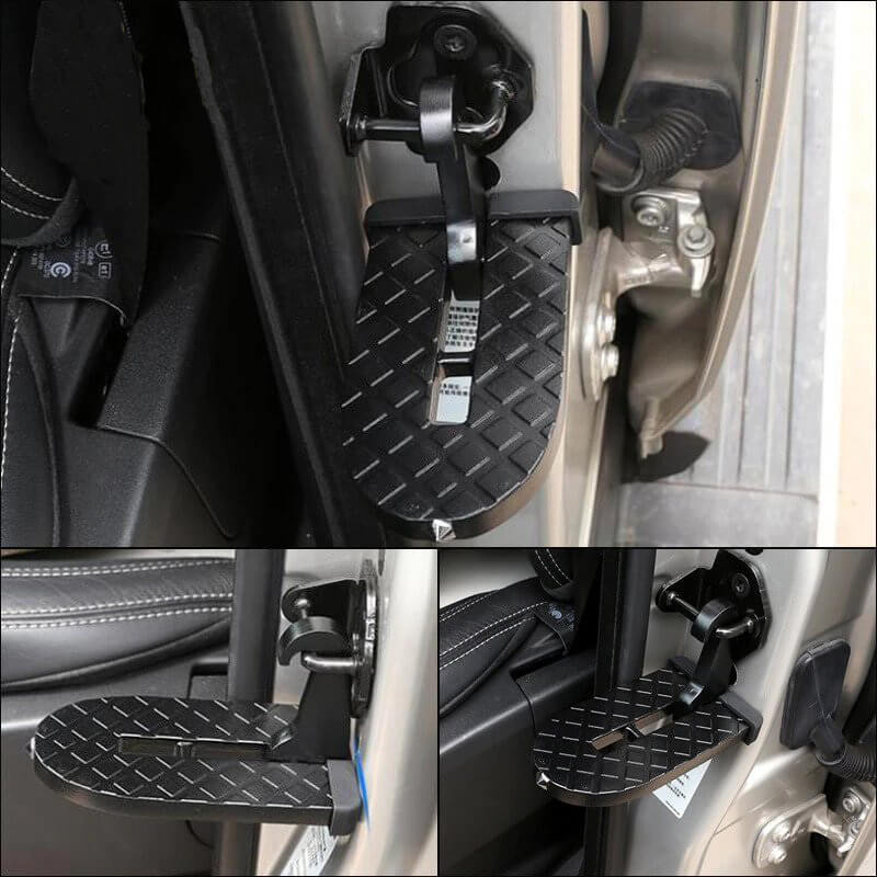 outdoor equipment : Auto Dakvoetstap - Moeiteloos Toegang Autodak - Aluminium in van Pantino
