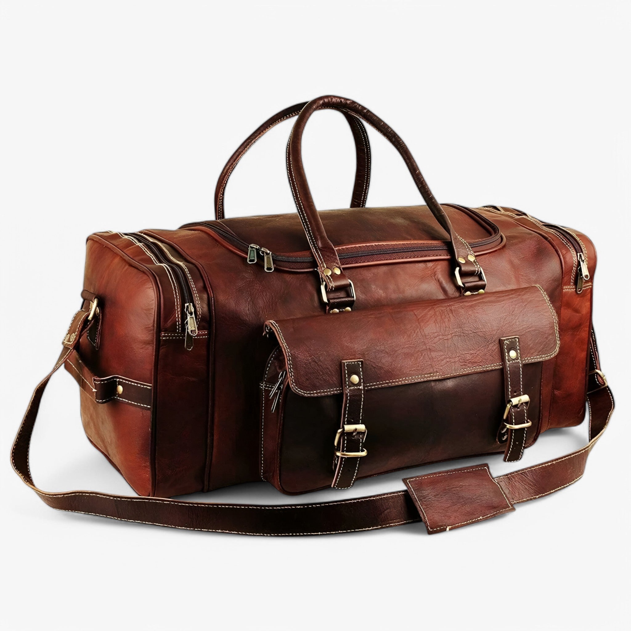 bags : Stijlvolle en Ruime Weekender Duffle in van Pantino