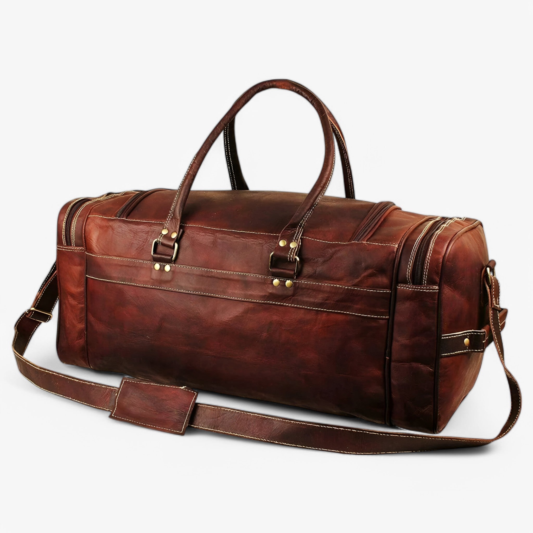 bags : Stijlvolle en Ruime Weekender Duffle in van Pantino