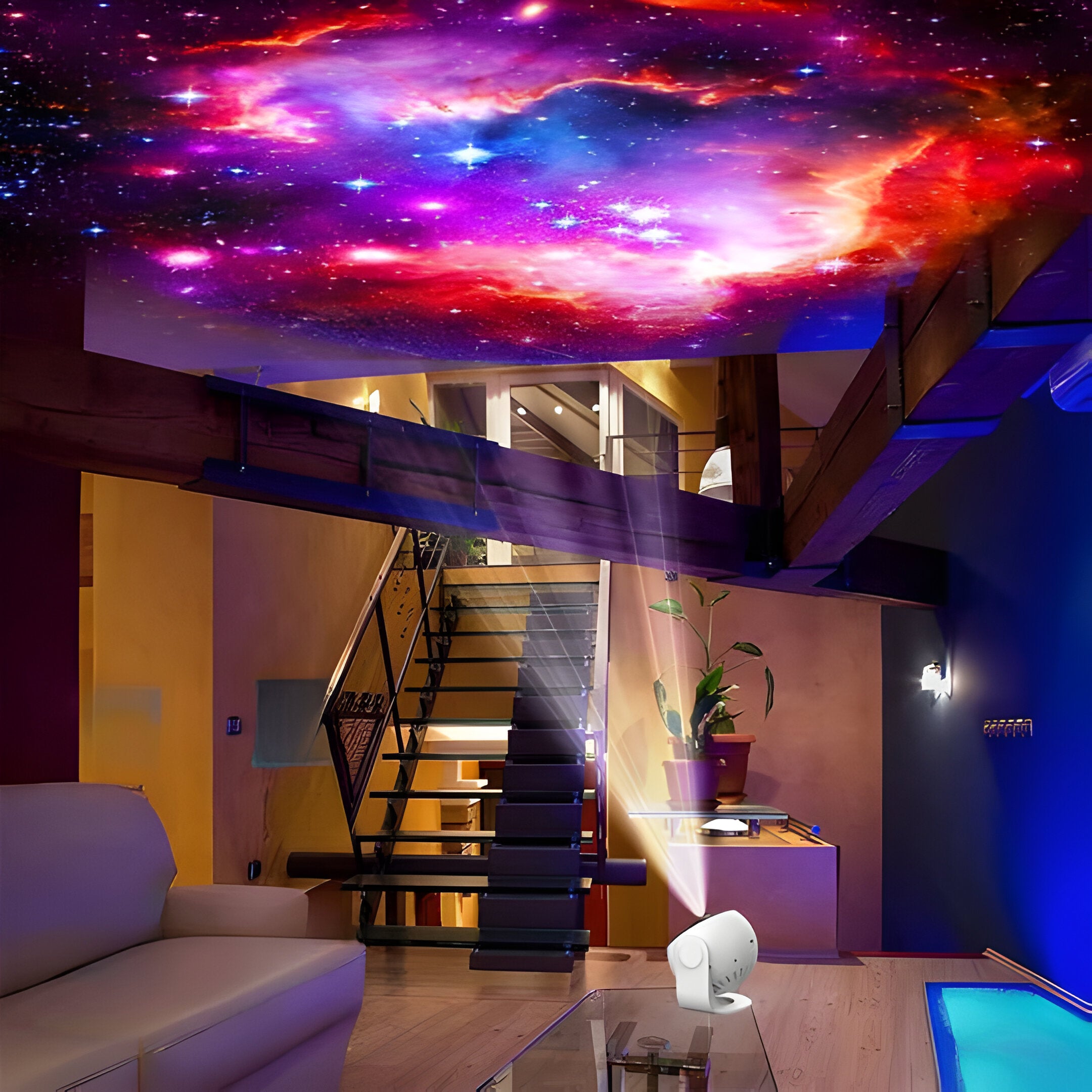 gadgets : Planetarium Sterrenhemelprojector - Wit in van Pantino
