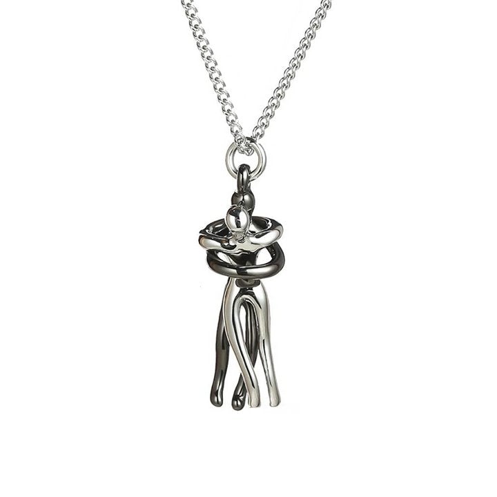 Necklace : Liefdes Ketting Metaal in van Pantino