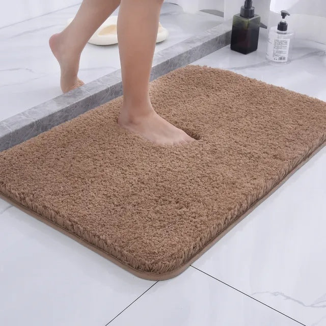 Bath & Shower Mats : Badmat Pluche Microvezel Antislip - Meerdere Kleuren Small Medium Large in van Casa & Beyond