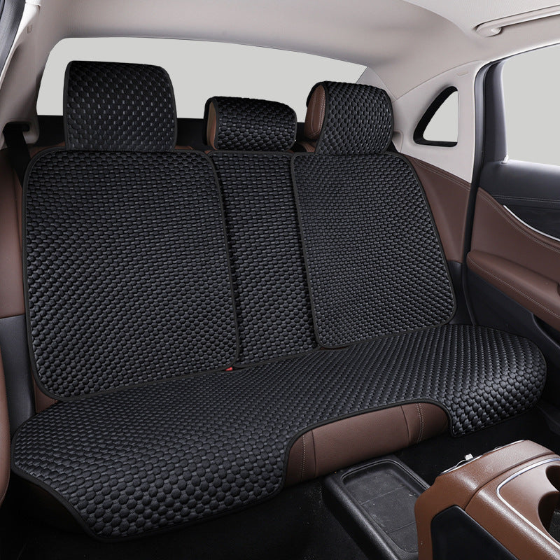 Garage & Vehicles : Cooling, breathable car seat protector in Black Back Seat