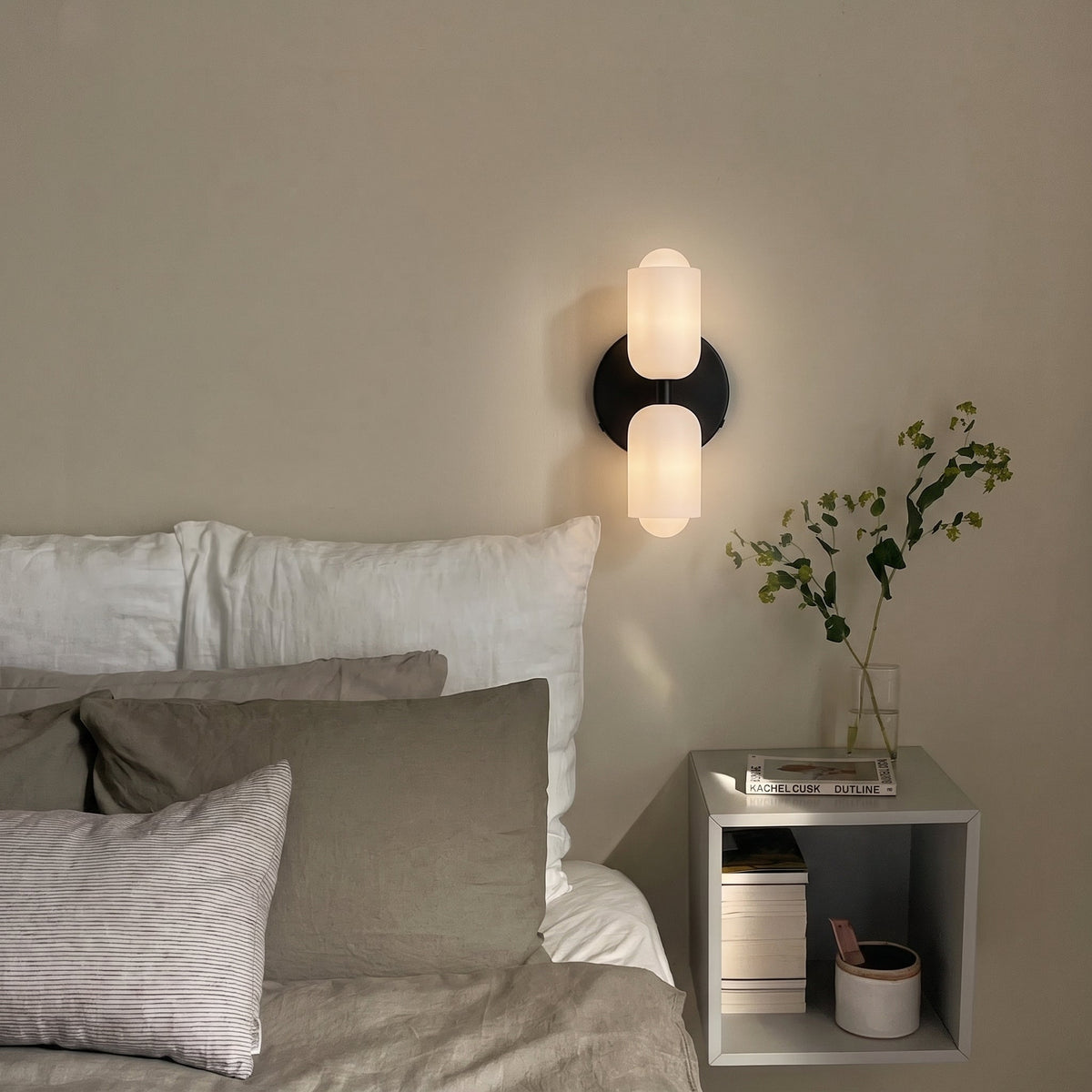 Scandinavische Minimalistische Op-Neer Wandlamp - Diffuse Gloed