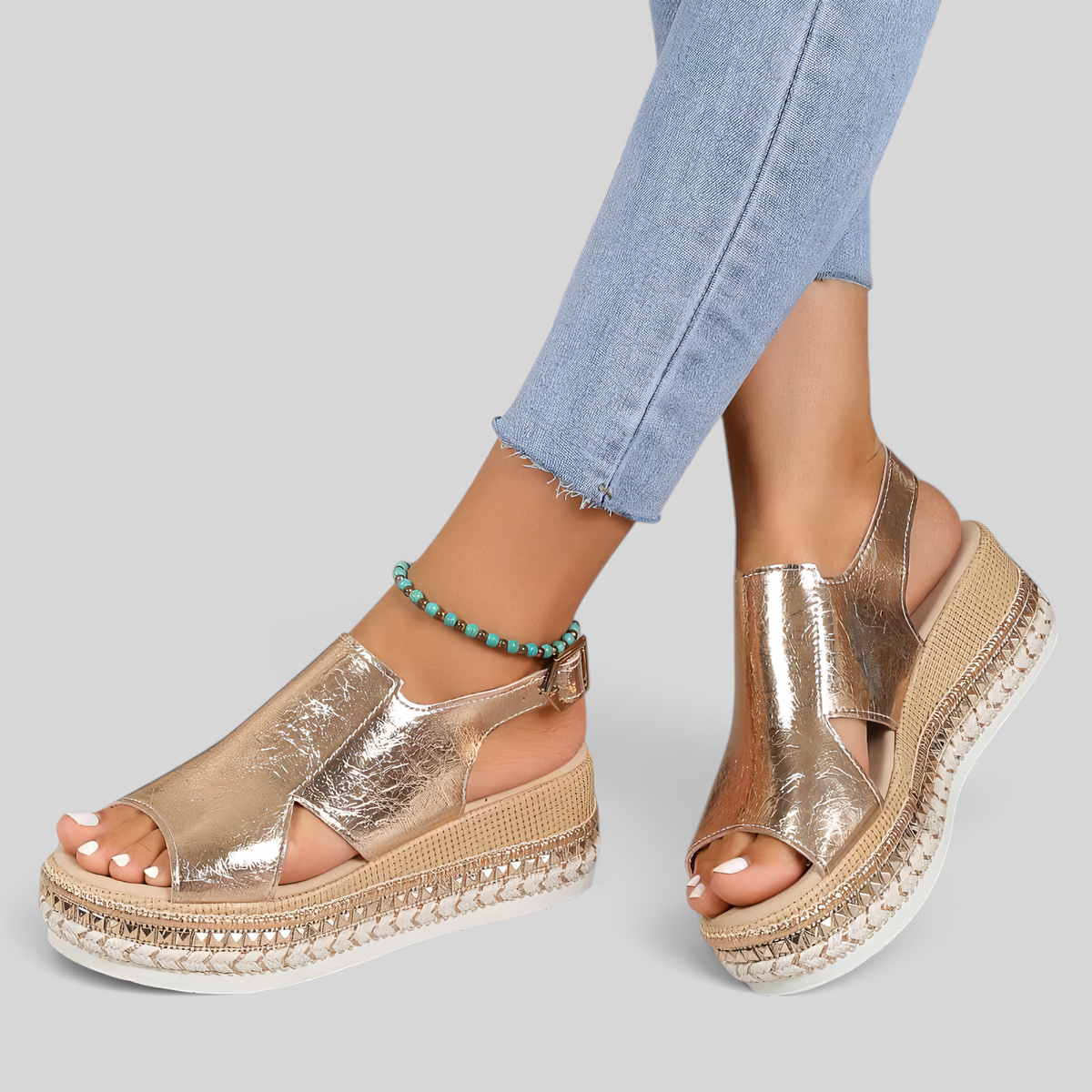 Sandals : Orthopedische Sandalen Dames Comfort met Voetboogondersteuning voor Werk en Vrije Tijd in van Pantinoshop
