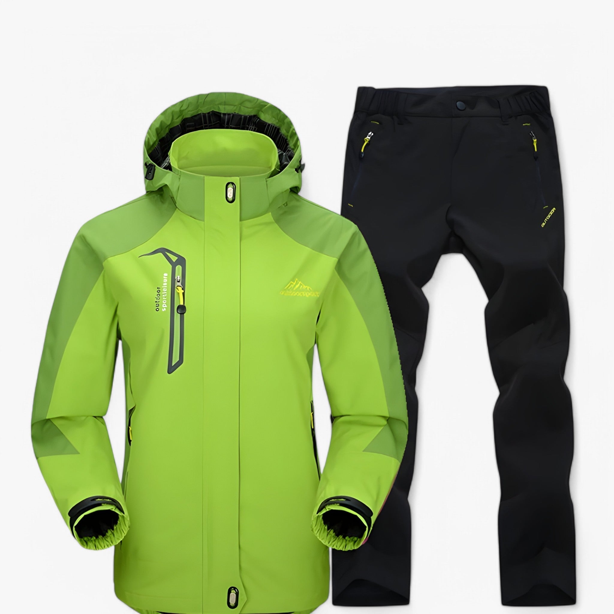 Men's Top Clothes : Waterdichte wandelset met jas en broek Heren in van Pantinoshop