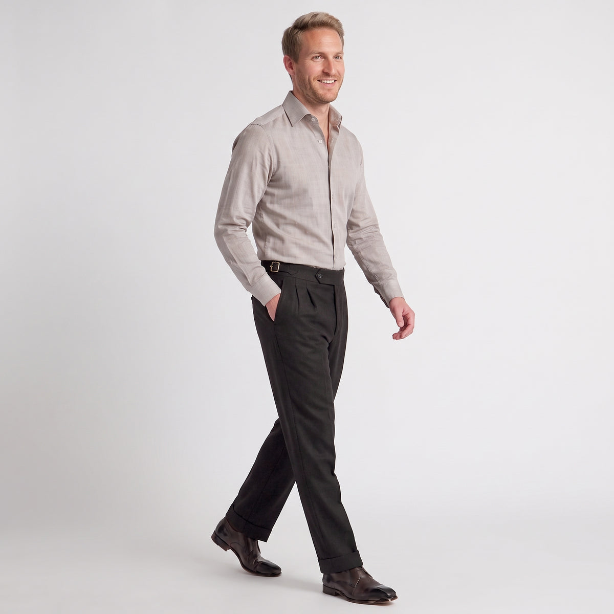 Pants : Zakelijke Stijl Zwart in van Pantinoshop