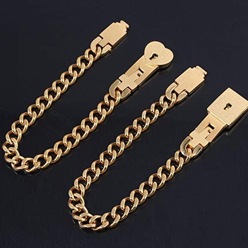 Koppelarmband Roestvrij Staal Slot & Sleutel | Voor Hem en Haar